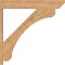 Ekena Millwork Legacy Slat Smooth Outlooker, Western Red Cedar, 7 1/2"W x 44"D x 44"H OUT08X44X44LEC06SWR - alternate 4